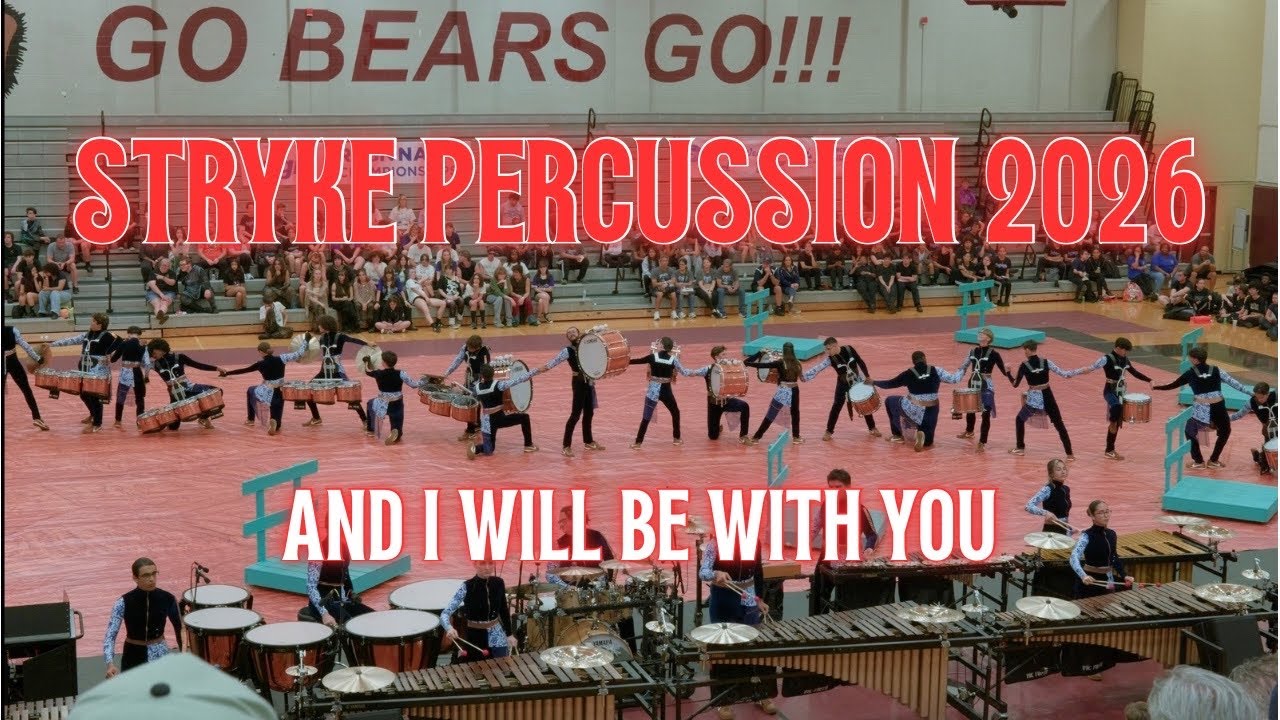 STRYKE Percussion 2026 - AND I WILL BE WITH YOU - WGI Orlando 2026