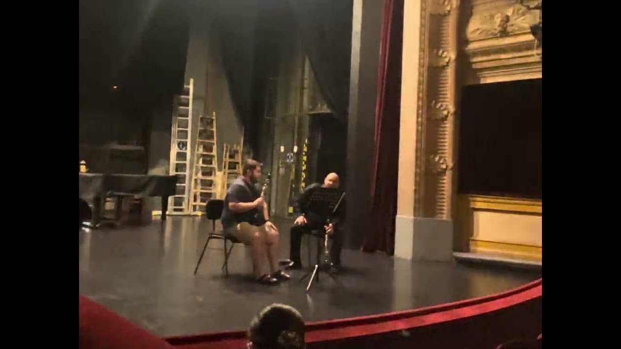 Ricardo Morales Masterclass, John Azpuru Jr Clarinet
