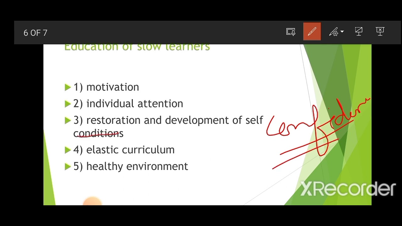 29) slow learners meaning||characteristics ||education #viral #yt #trending #bachelorofeducation