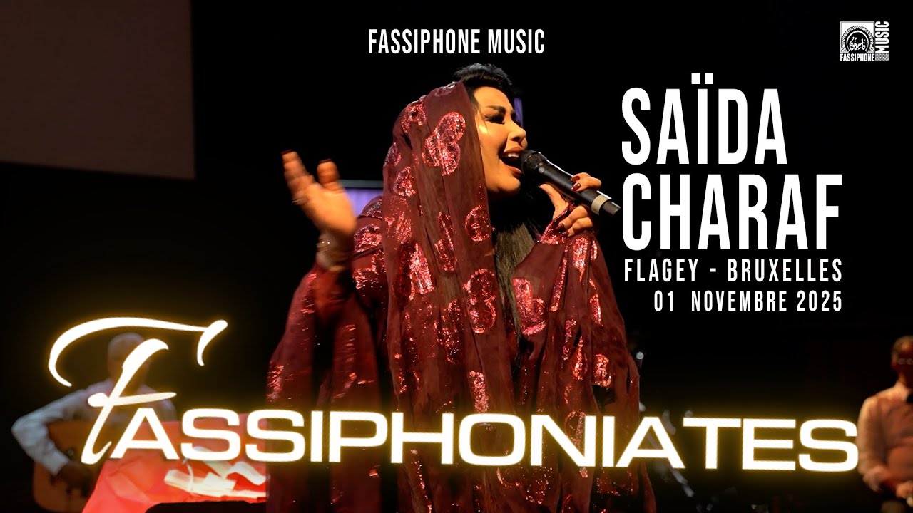 Concert Sa&iuml;da Charaf - Fassiphoniates - 1er novembre 2025 - Flagey, Bruxelles