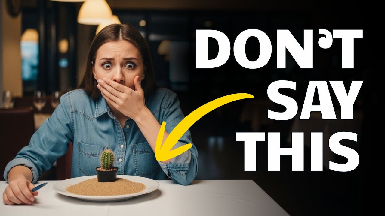 This English Mistake Can Embarrass You in a Restaurant