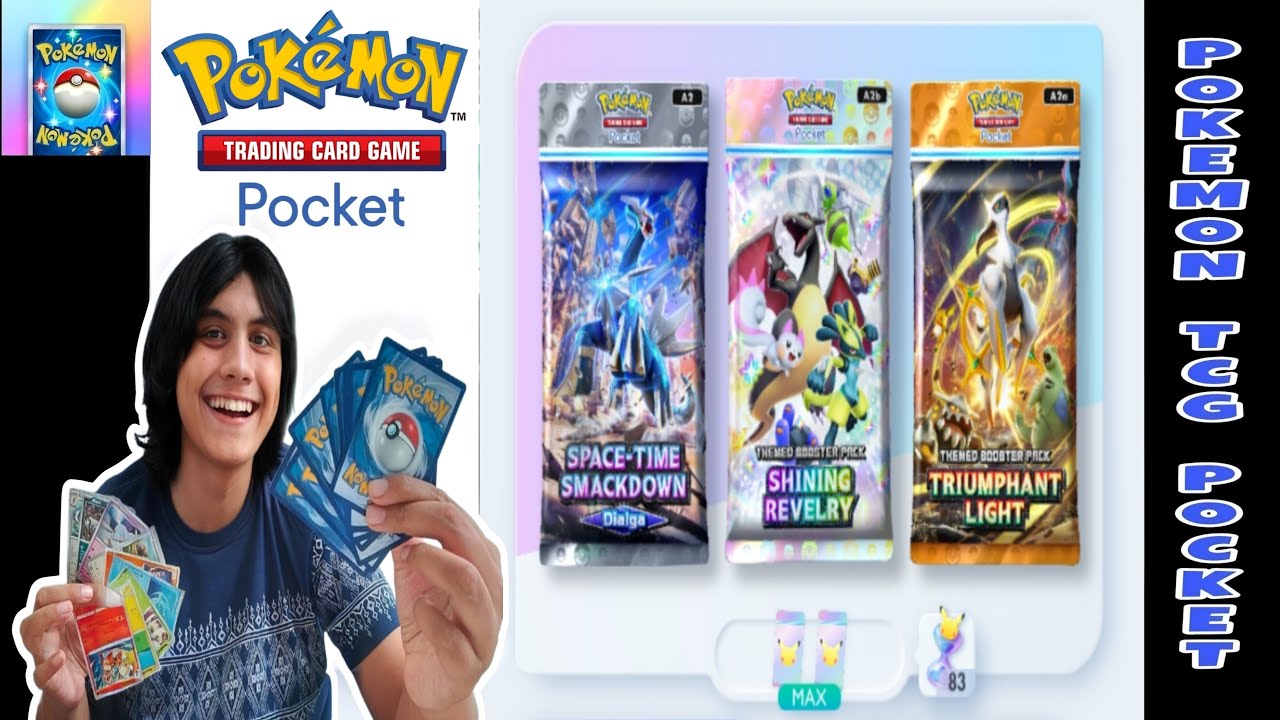 Pokemon TCG Pocket : Open Shining Revelry Themed Booster Pack 🃏