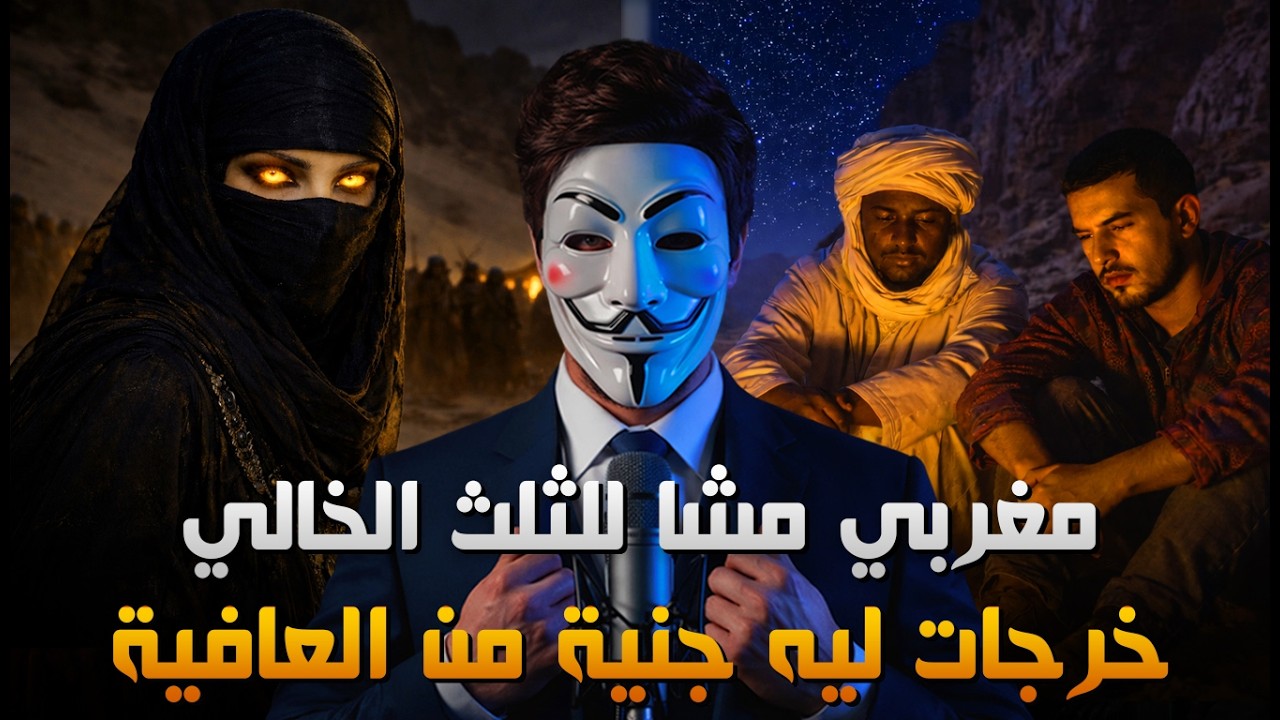 قصة مغربي مشا يكتاشف الثلث الخالي خرجات ليه جنية من وسط العافية ( ملكة الجن السفلي )