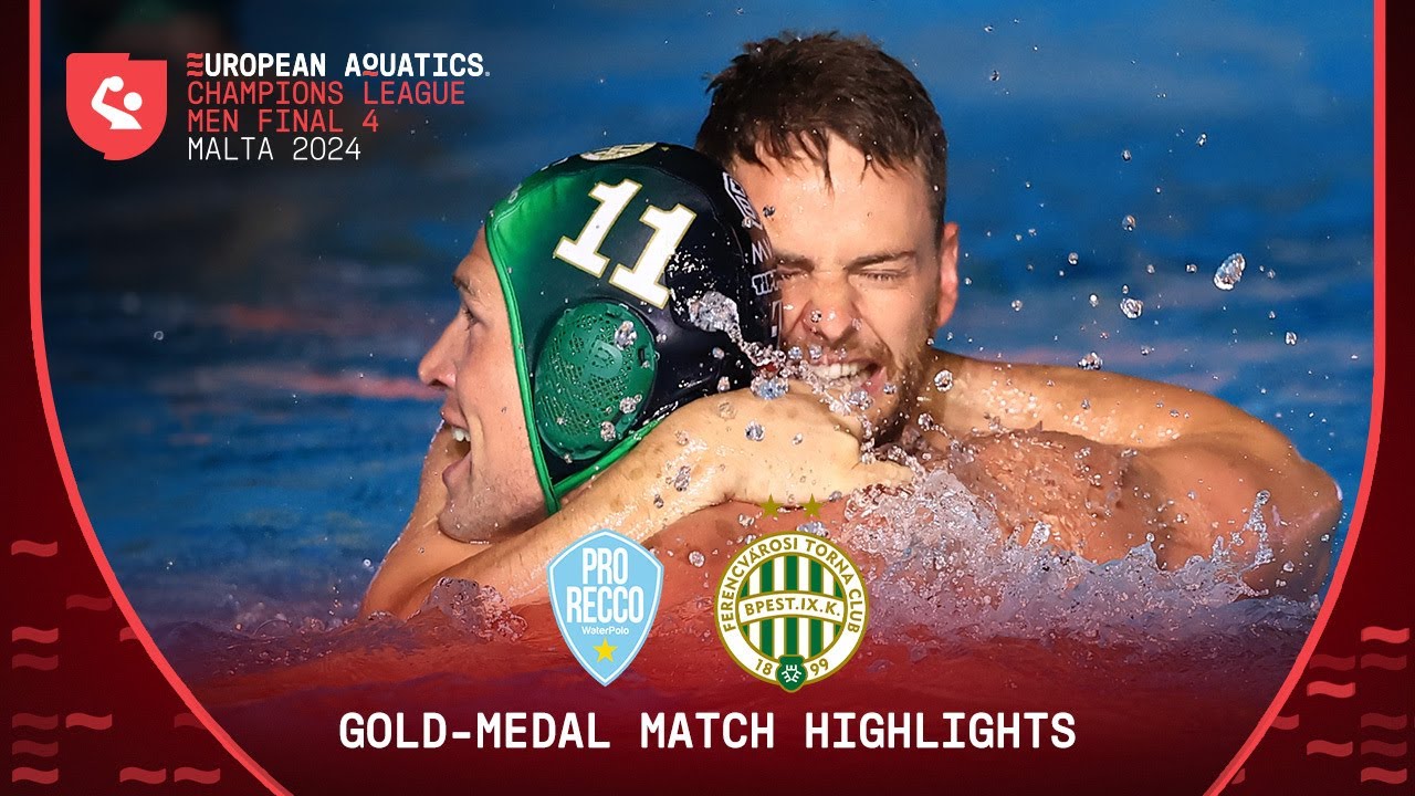 Pro Recco vs FTC Telekom Budapest | 2024 Water Polo Champions League Final | Highlights