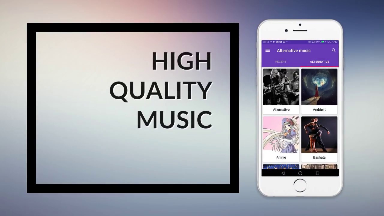 alternative music app