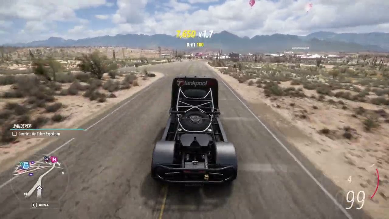 Fastest Truck in Forza Horizon 5 (Mercedes Benz TankPool24) [PC, 4K 60FPS, RTX]