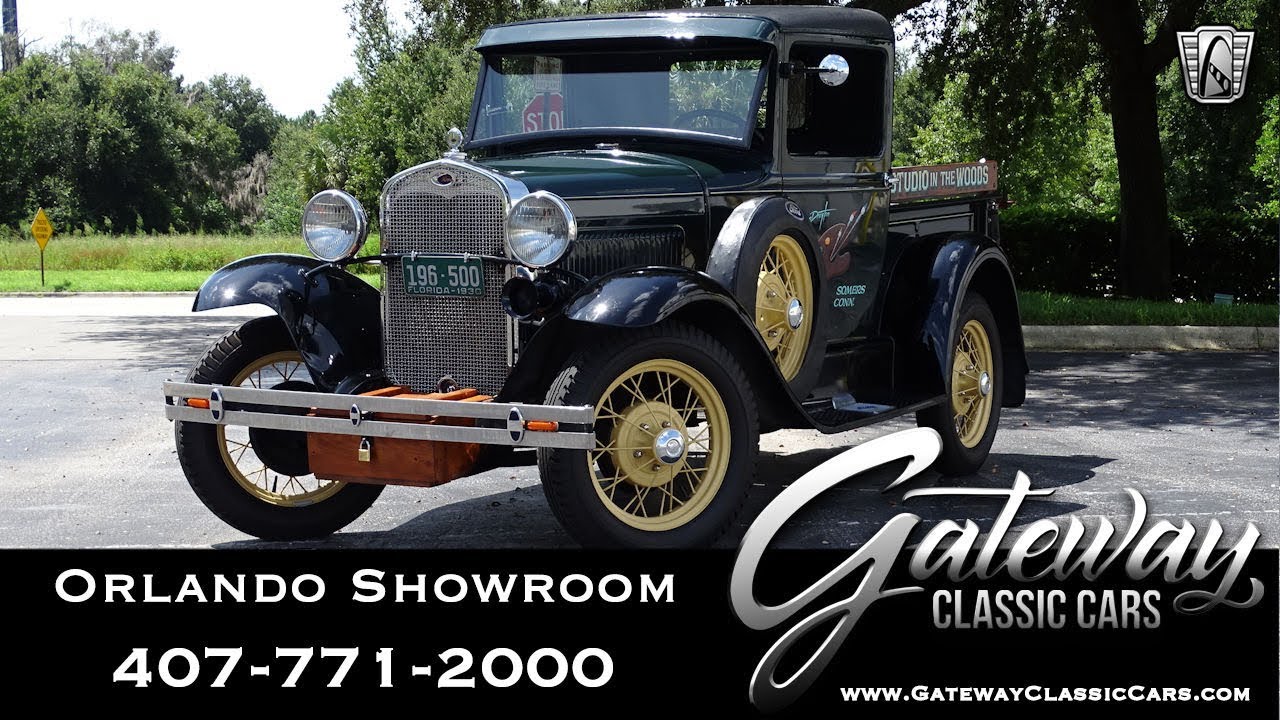 1930 Ford Model A Pickup Gateway Classic Cars Orlando 1518