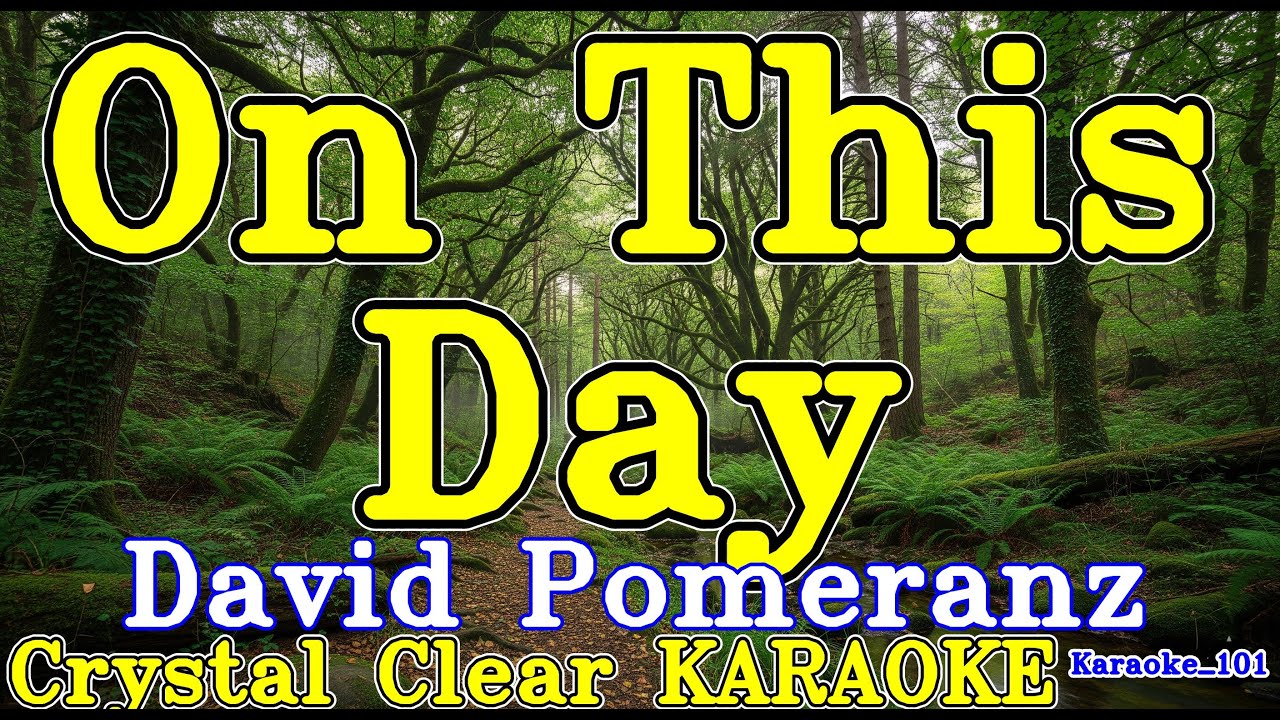 On This Day karaoke