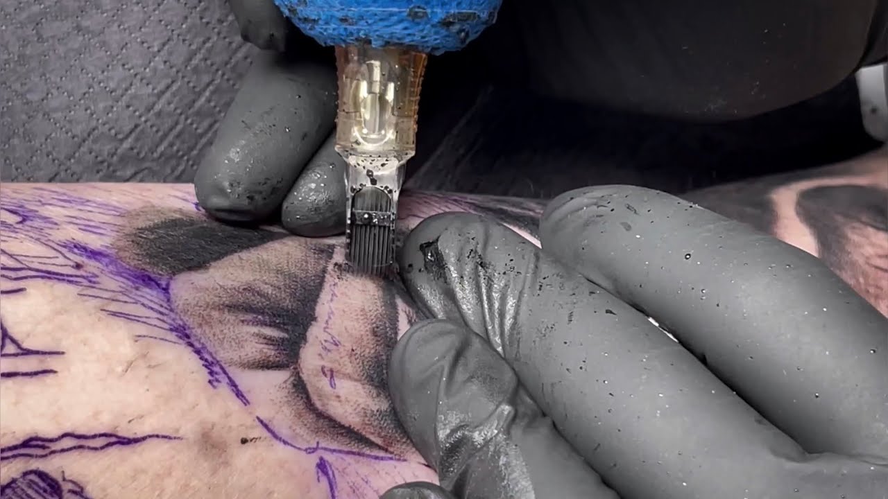 Horror tattoo | Time lapse video
