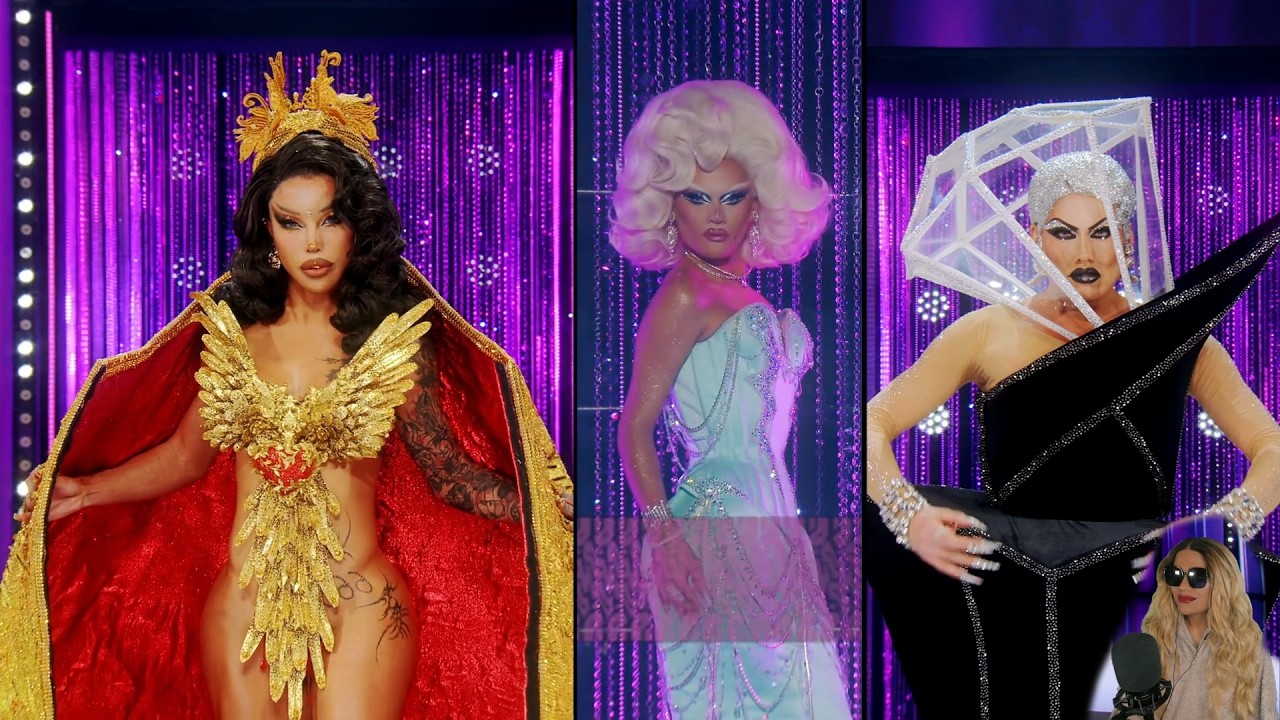Runway Category Is..... Diamonds Are A Queens Best Friend! - Drag Race Down Under vs The World