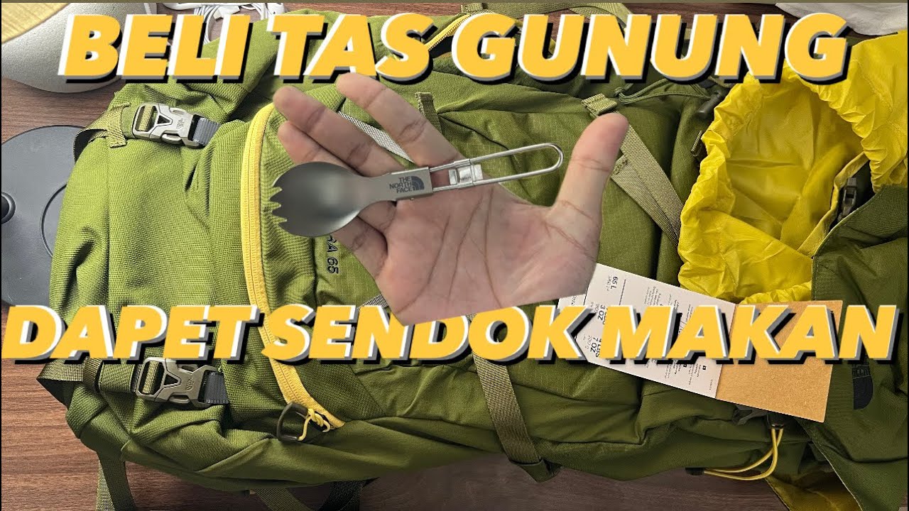 UNBOXING TERRA 65 THE NORTH FACE