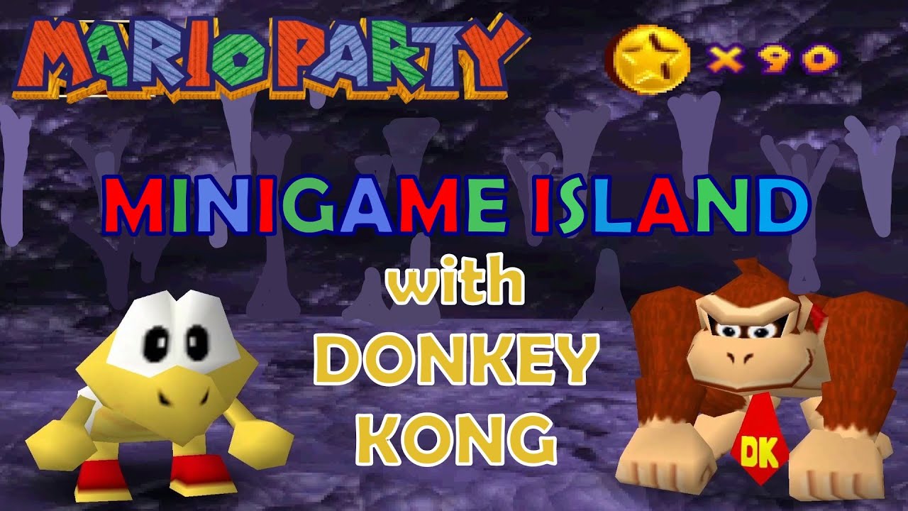 Mario Party Minigame Island with DONKEY KONG