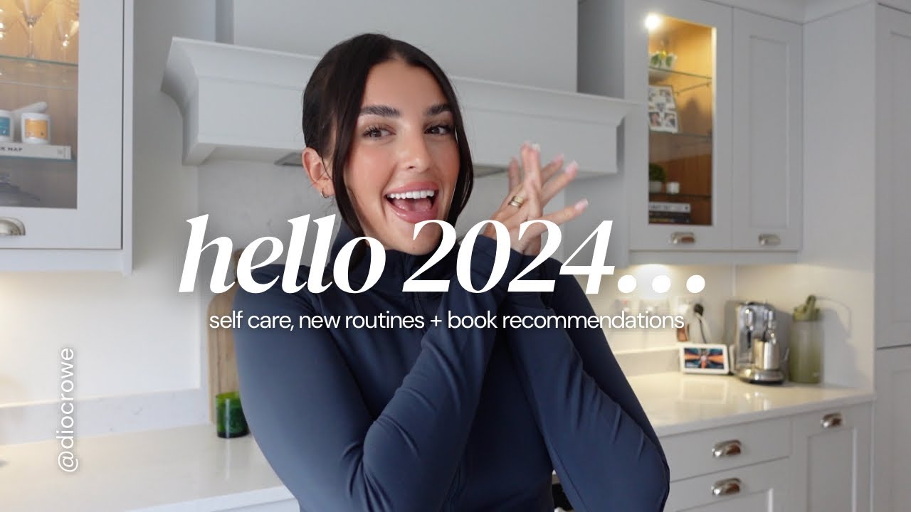 hello 2024!! new habits, new goals, new routines 🤍