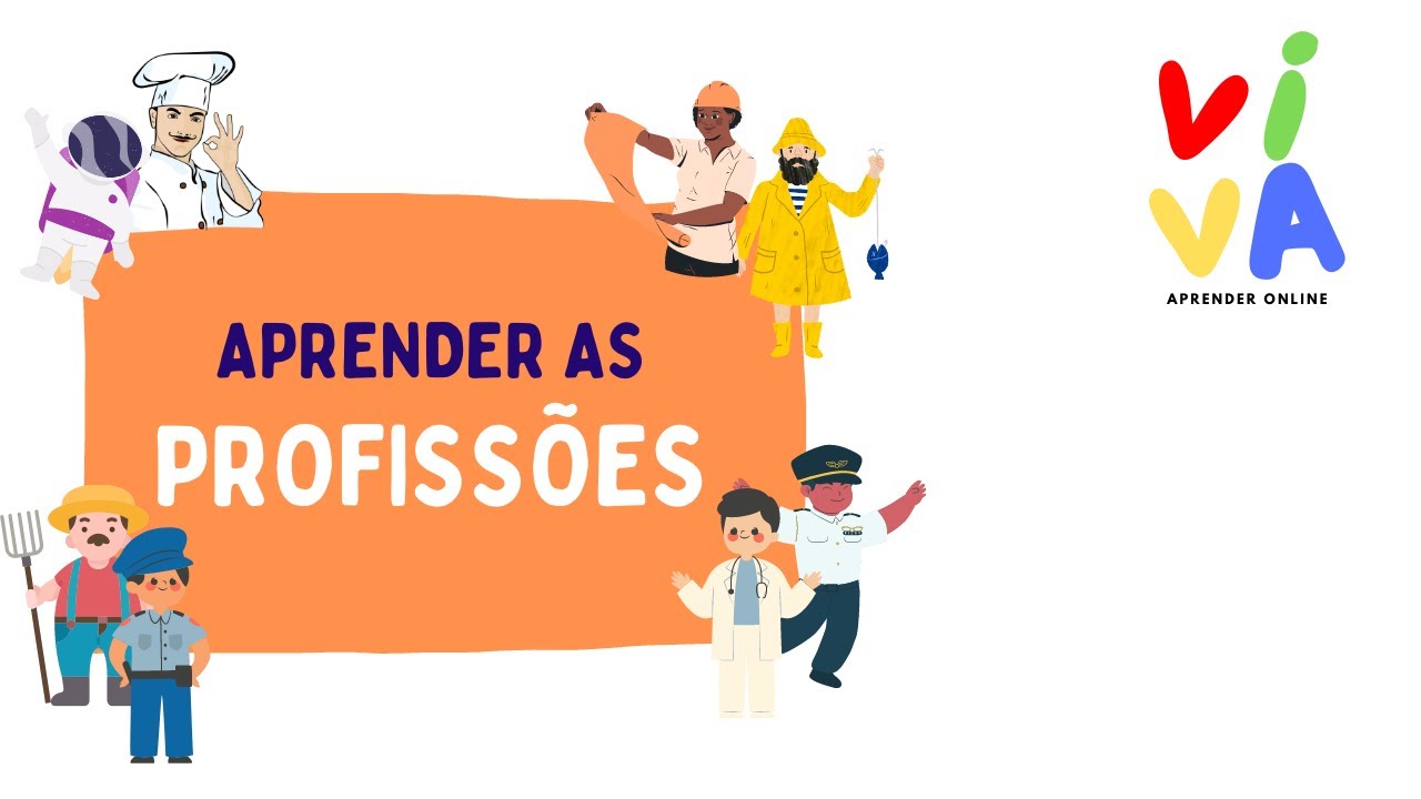 Aprender as Profissões | Aprender visual com associações em Português
