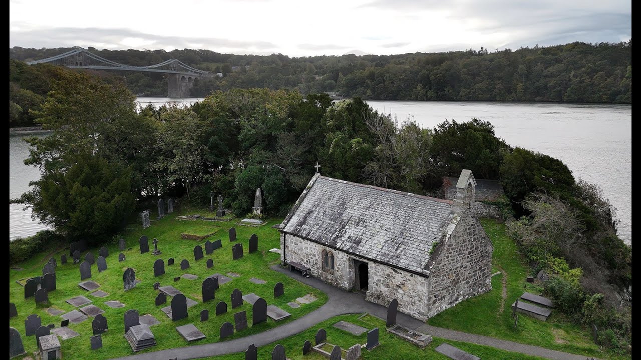 St Tysilio's Church - Menai Bridge - The Church, the Island and the Belgian Promenade