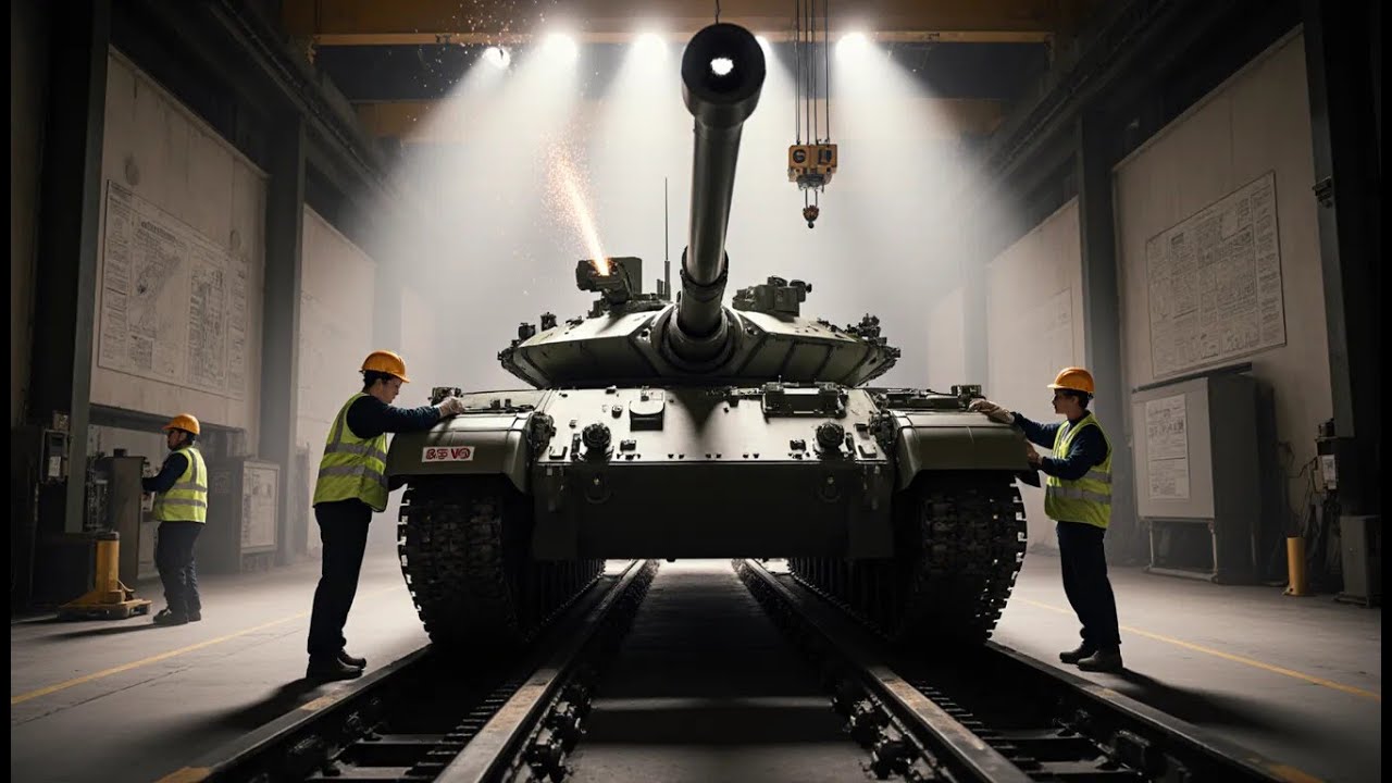 Inside the M1 Abrams Factory Building the Most Advanced Battle Tank (Full Process)