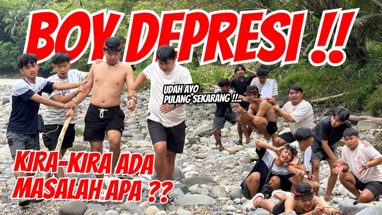 Boy punya masalah apa ya ?? KOK BISA SAMPE BEGINI !!