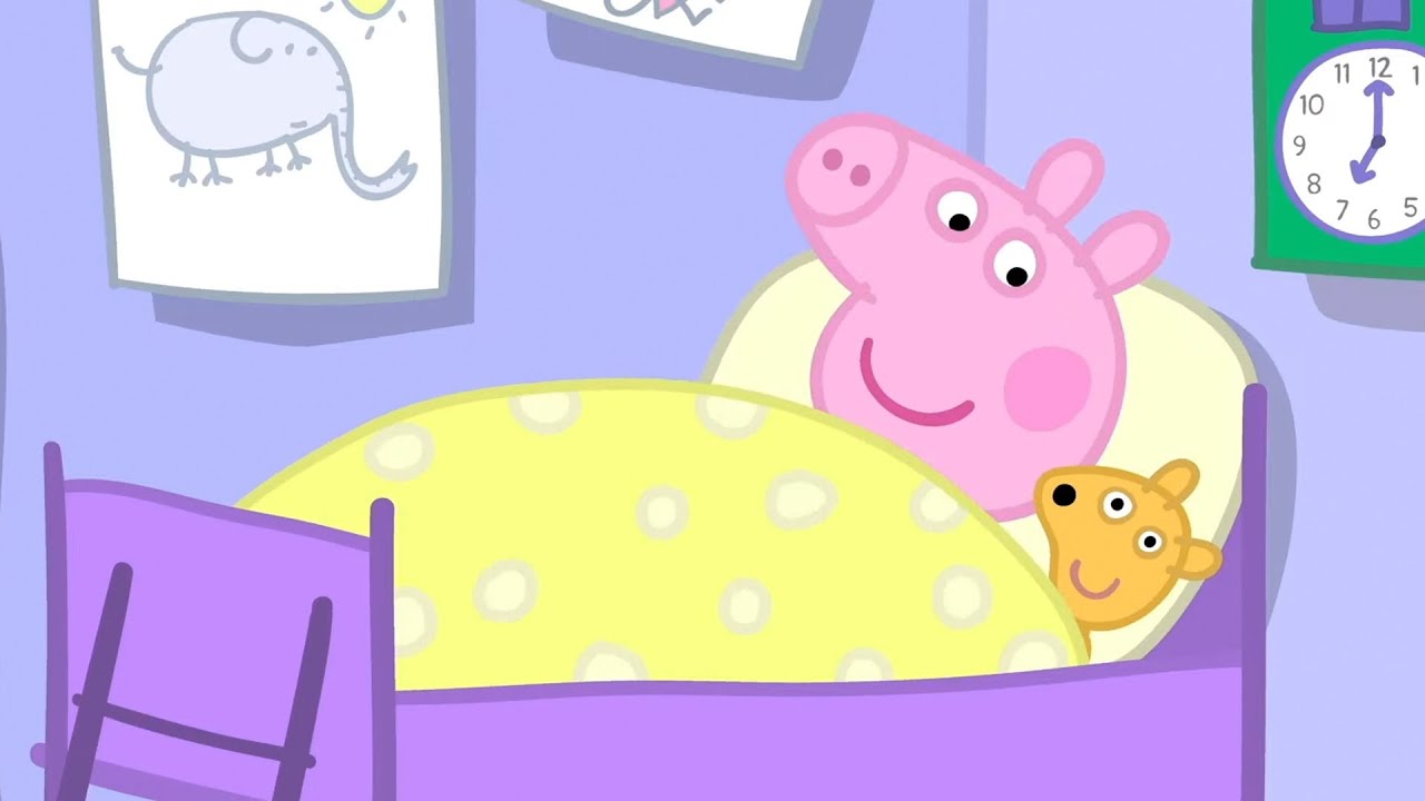 Peppa Malac | Lefekvés ideje | Rajzfilmek gyerekeknek