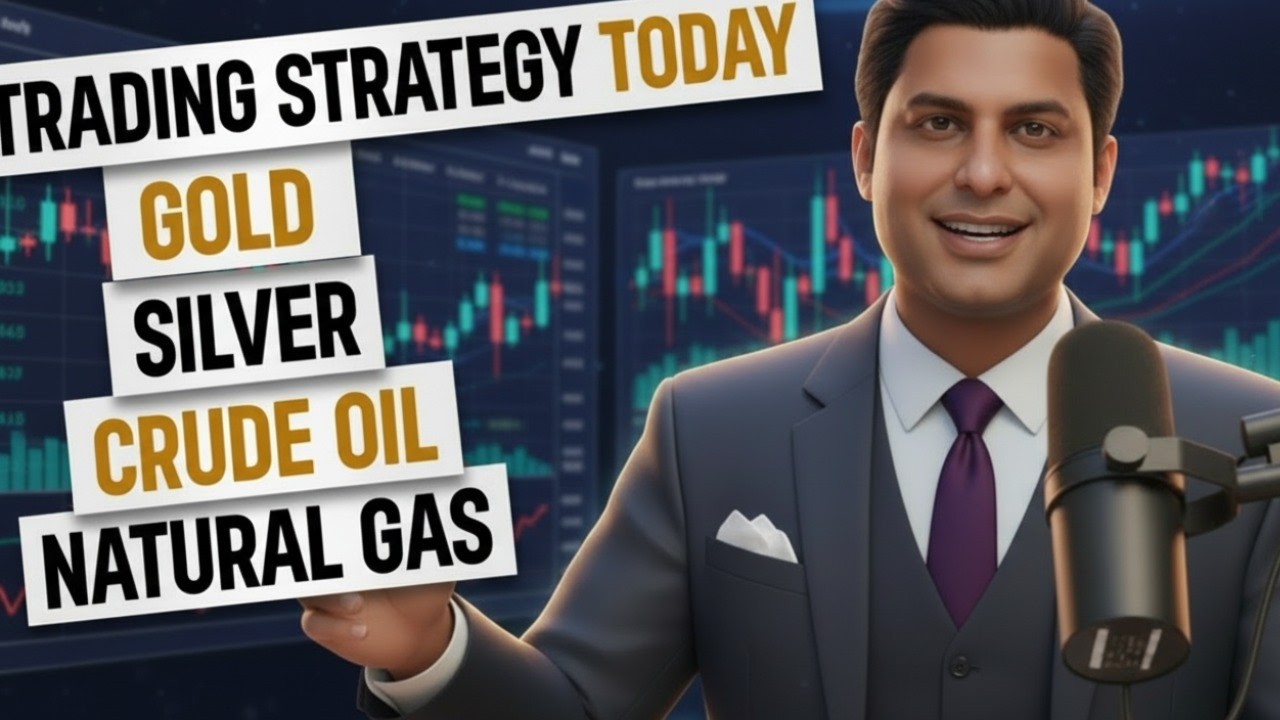 Gold, Silver, Crude Oil & Natural Gas- Live Trading Signals Today