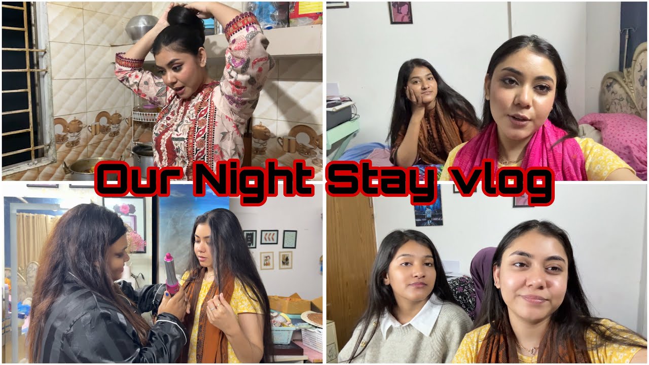 Our Night Stay Vlog 😍