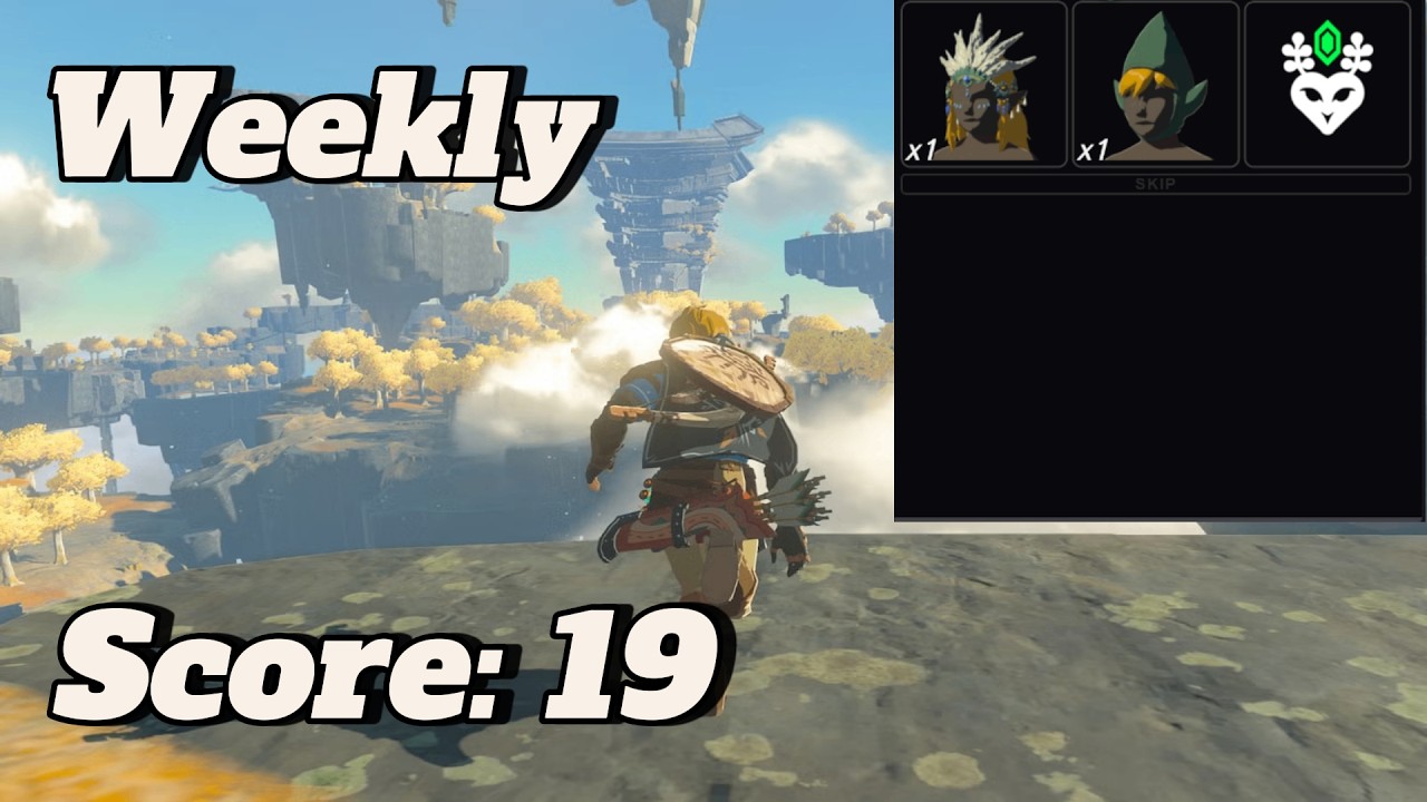 W8: TotK Weekly Bingo #5 [Score: 19]