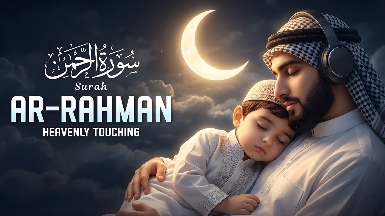 Surah Ar-Rahman سورة الرحمن | Soothing Lofi Quran for Sleep, Calm & Stress Relief | #LoFiQuran