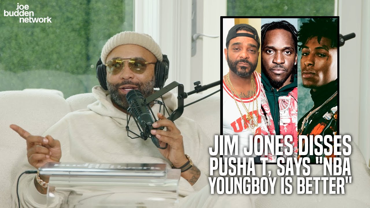 Jim Jones DISSES Pusha T, Says 