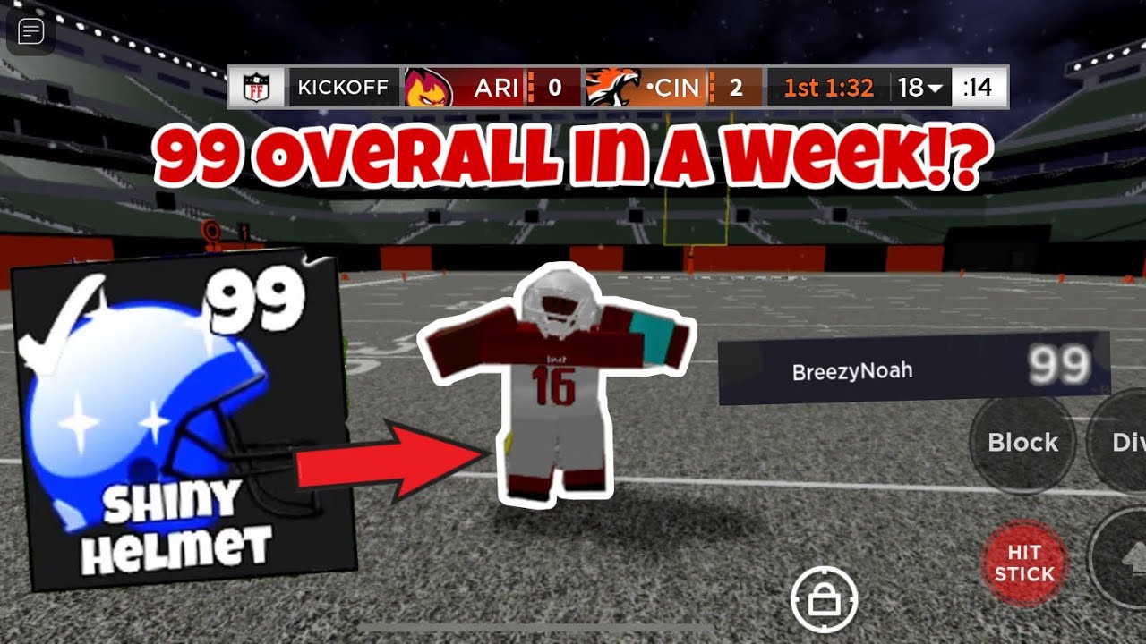 How To Get 99 Overall In Football Fusion 2 In One Week (So Easy)