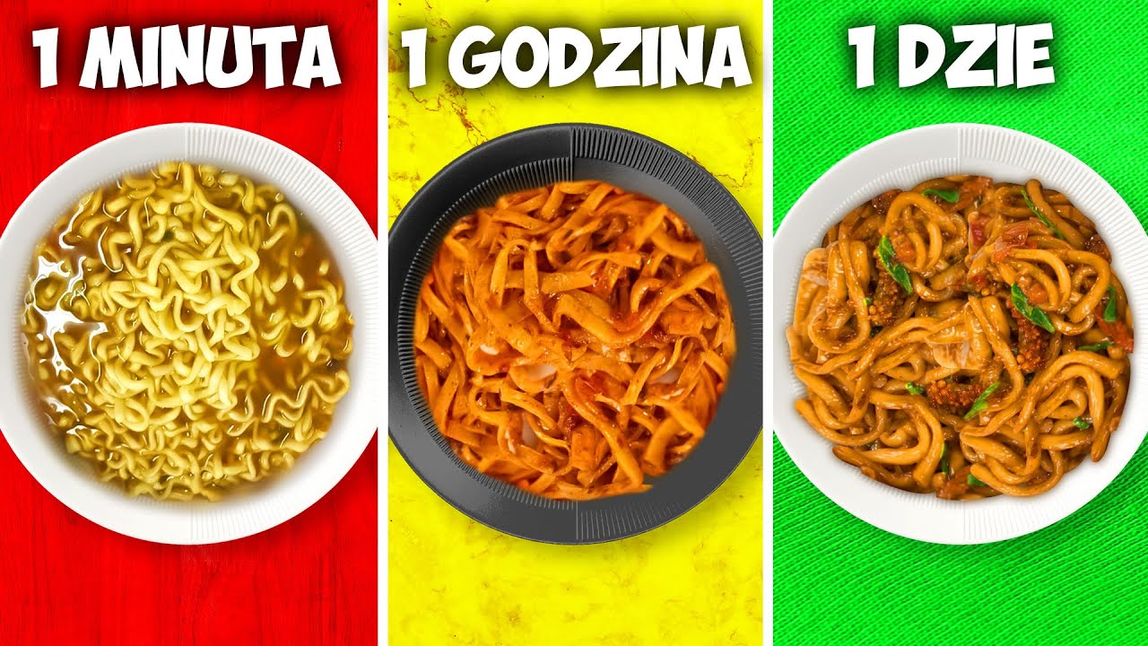 1 Minuta vs 1 Godzina vs 1 Dzień Kluski z VANZAI