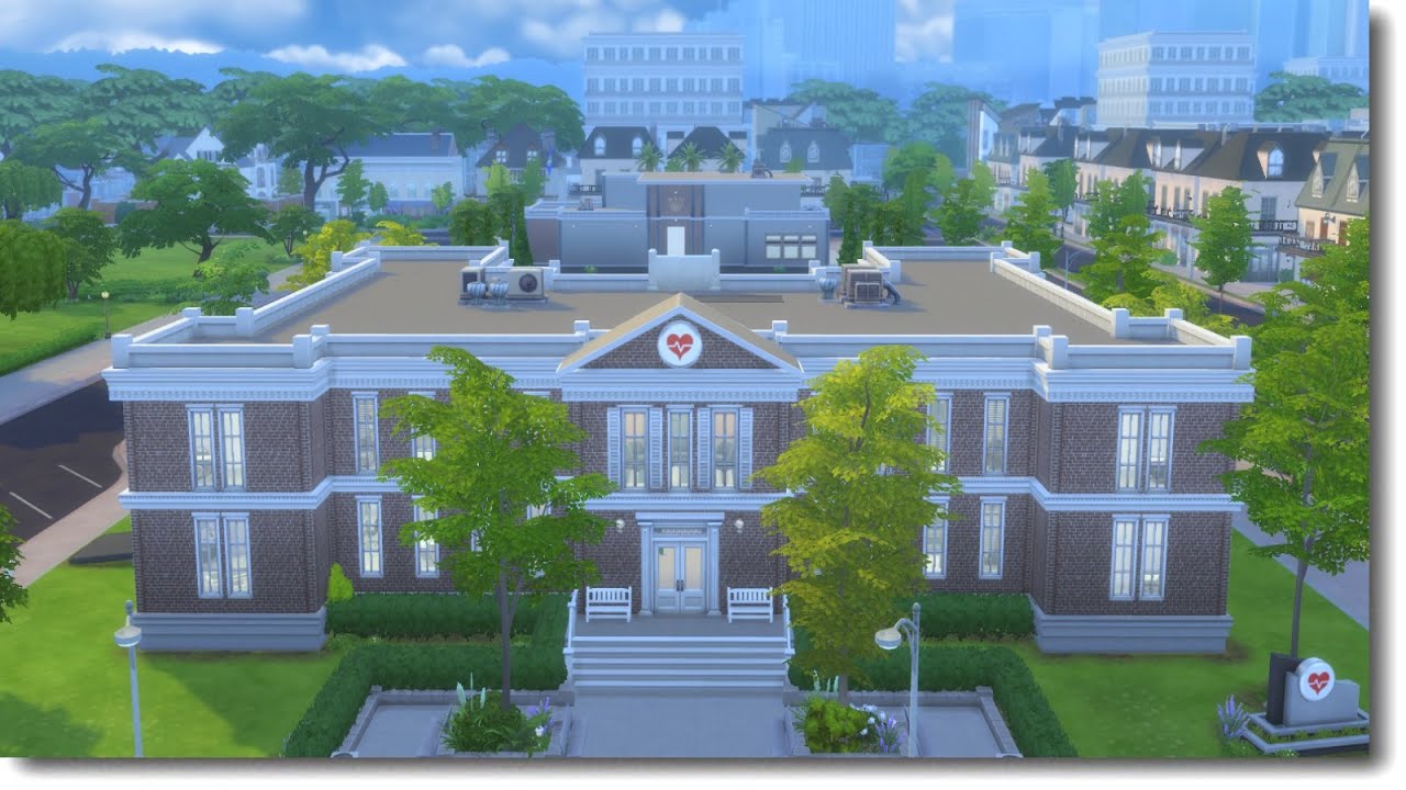 SIMINGTON HOSPITAL | The Sims 4 Speed Build