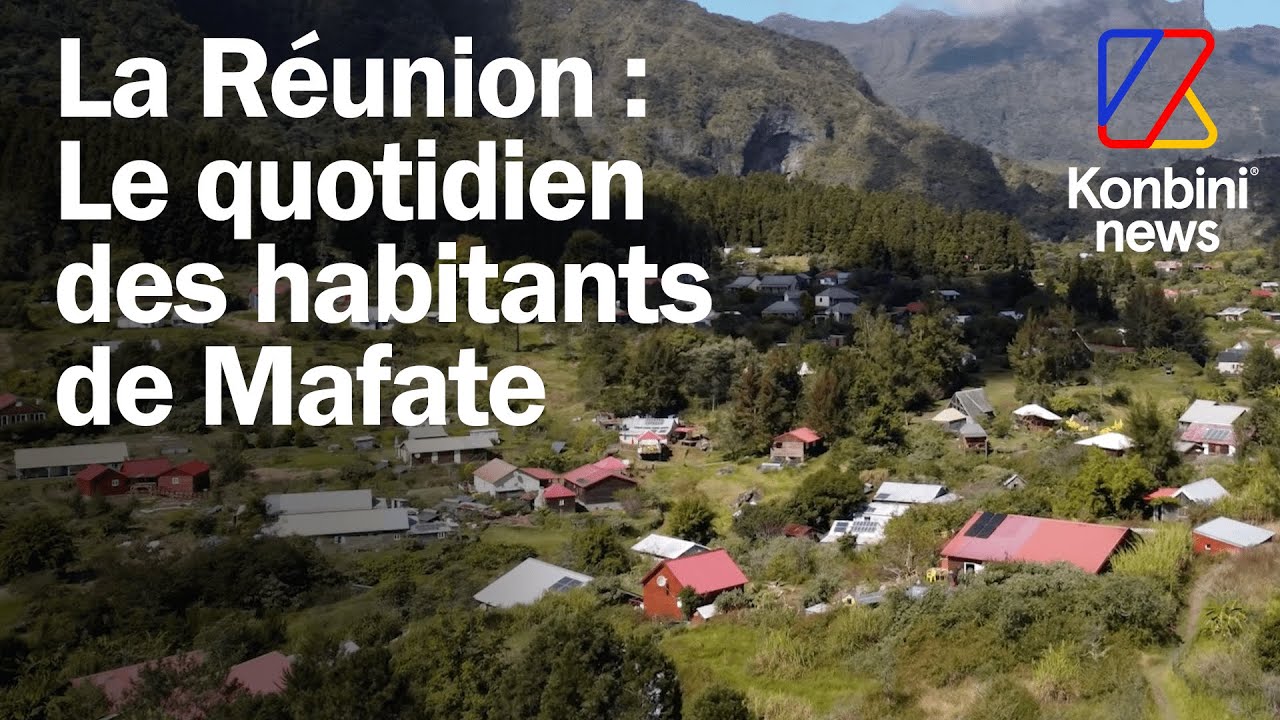 La vie à Mafate sur l'île de La Réunion : 