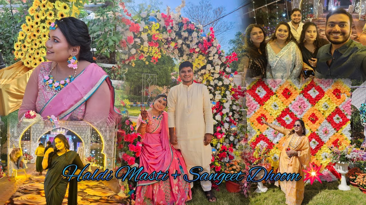 Two Ceremonies💕 || Haldi & Sangeet Vlog🥰 || Vlog କେମିତି ଲାଗିଲା, Comment  re ନିହାତି ଜଣାଇବେ😊