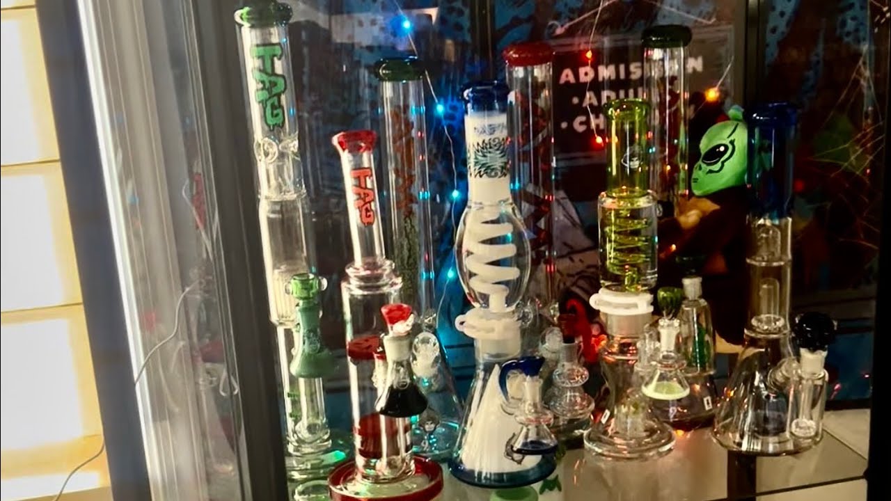 Entire bong collection&hellip; over 7500 dollars worth of glass