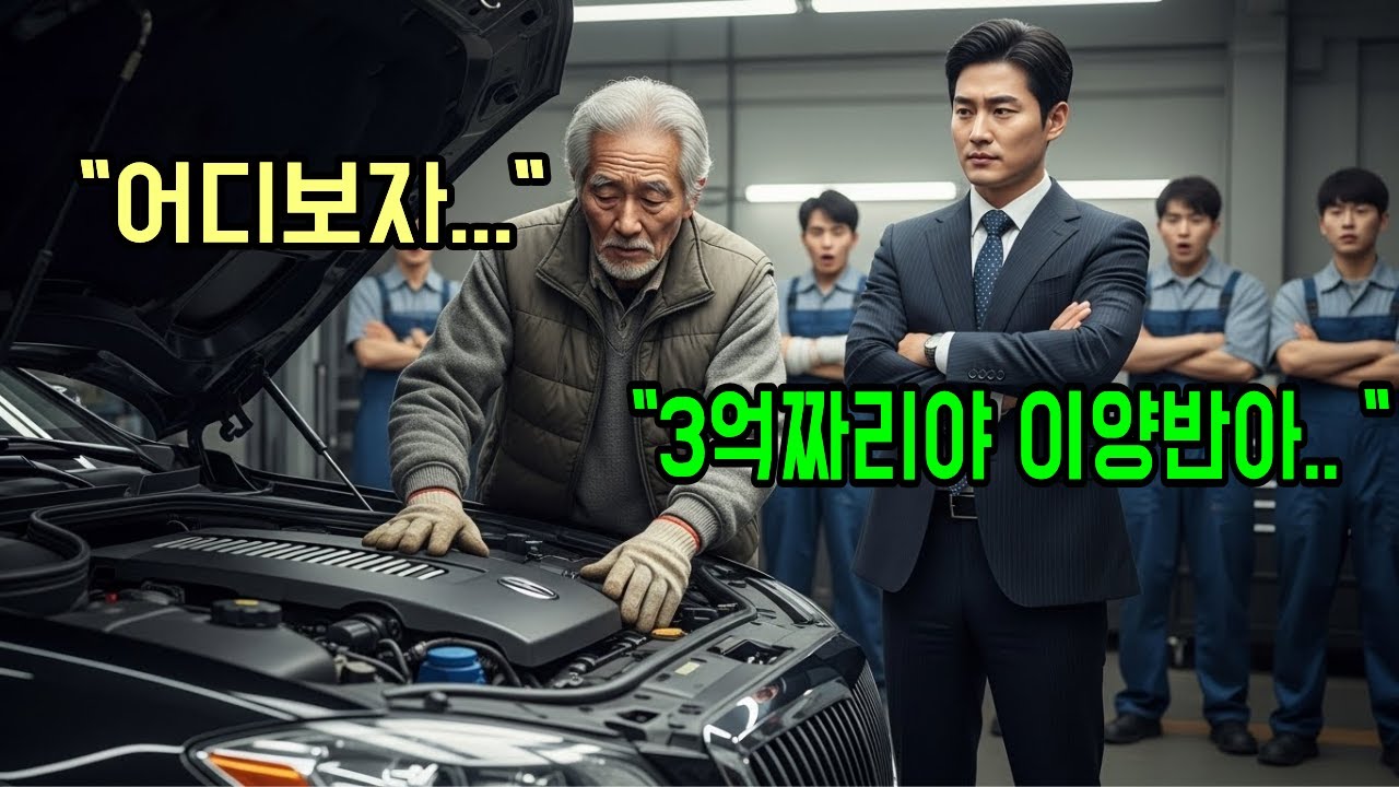 폐지 줍던 할아버지가 3분 만에 벤츠를 고치자, 재벌 회장이 그의 정체에 경악하는데...노후사연ㅣ가족의 진실ㅣ오디오북ㅣ가족갈등