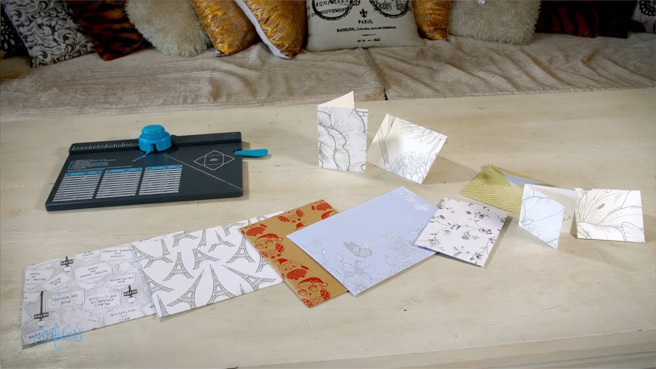 How to Make Envelopes Using a Punch Board