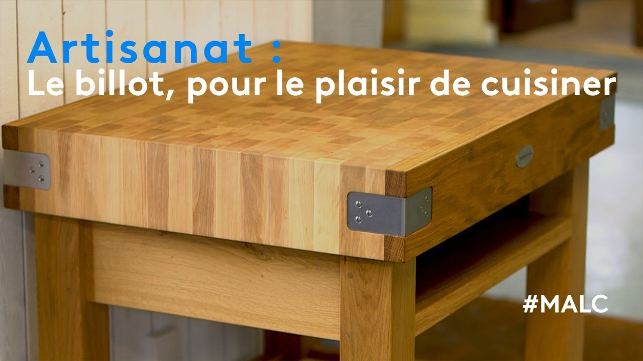 Artisanat : le billot, pour le plaisir de cuisiner