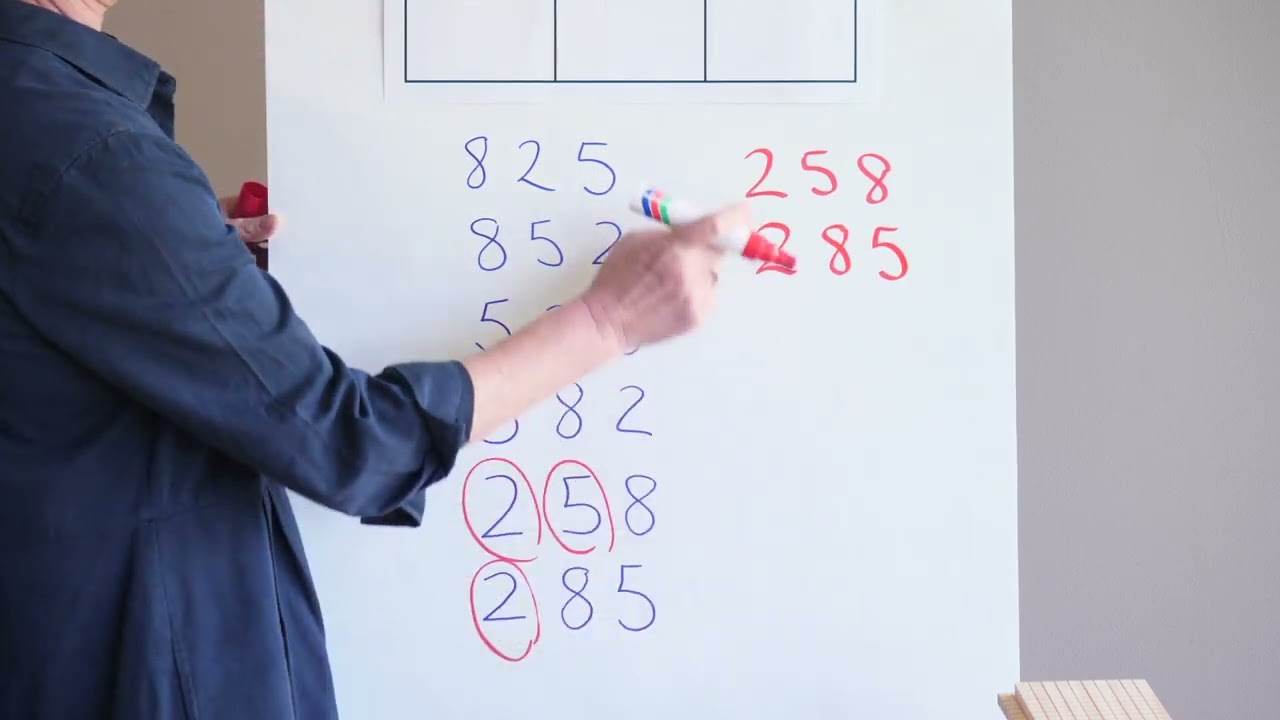 Year 2 Numeracy - Lesson 17 - Make and order 3-digit numbers