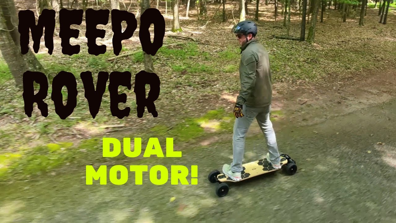MEEPO ROVER Dual 1800 watt Explosive All Terrain Skateboard!