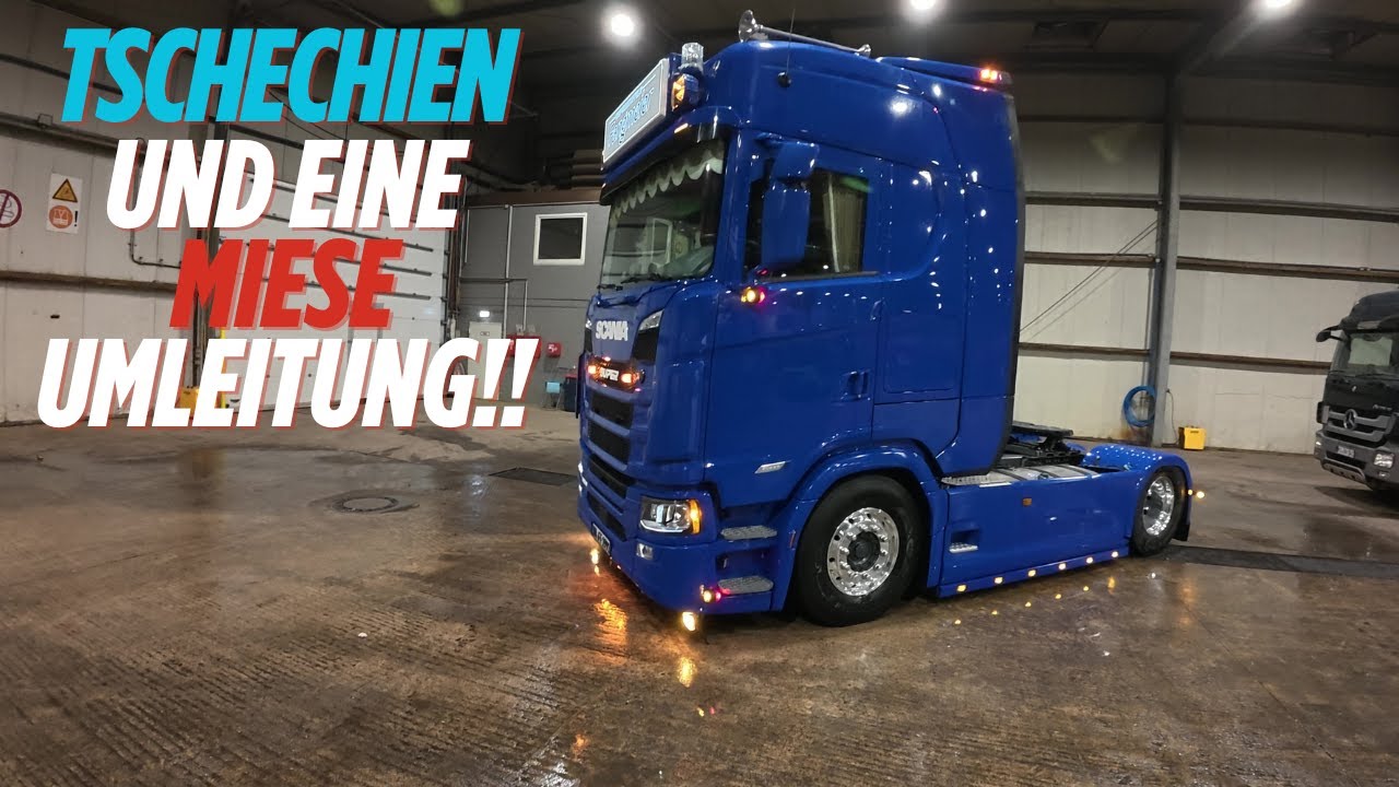 Benny`s Fernverkehrswoche #13 Auf nach Tschechien!! Scania560S