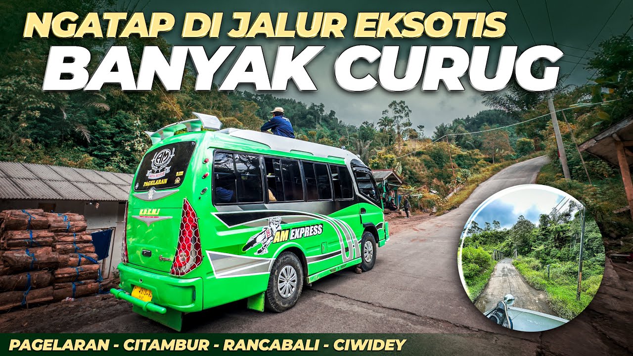 Naik di Atap ELF Pagelaran - Ciwidey, bersama Warga Lokal Cianjur