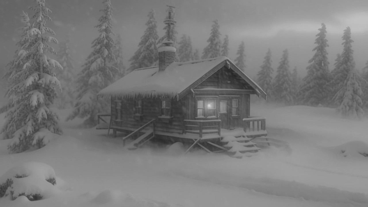 Cold Blizzard at the Porch, Howling Wind & Blowing Snow |Nature Sounds for Sleep, Study & Relaxation