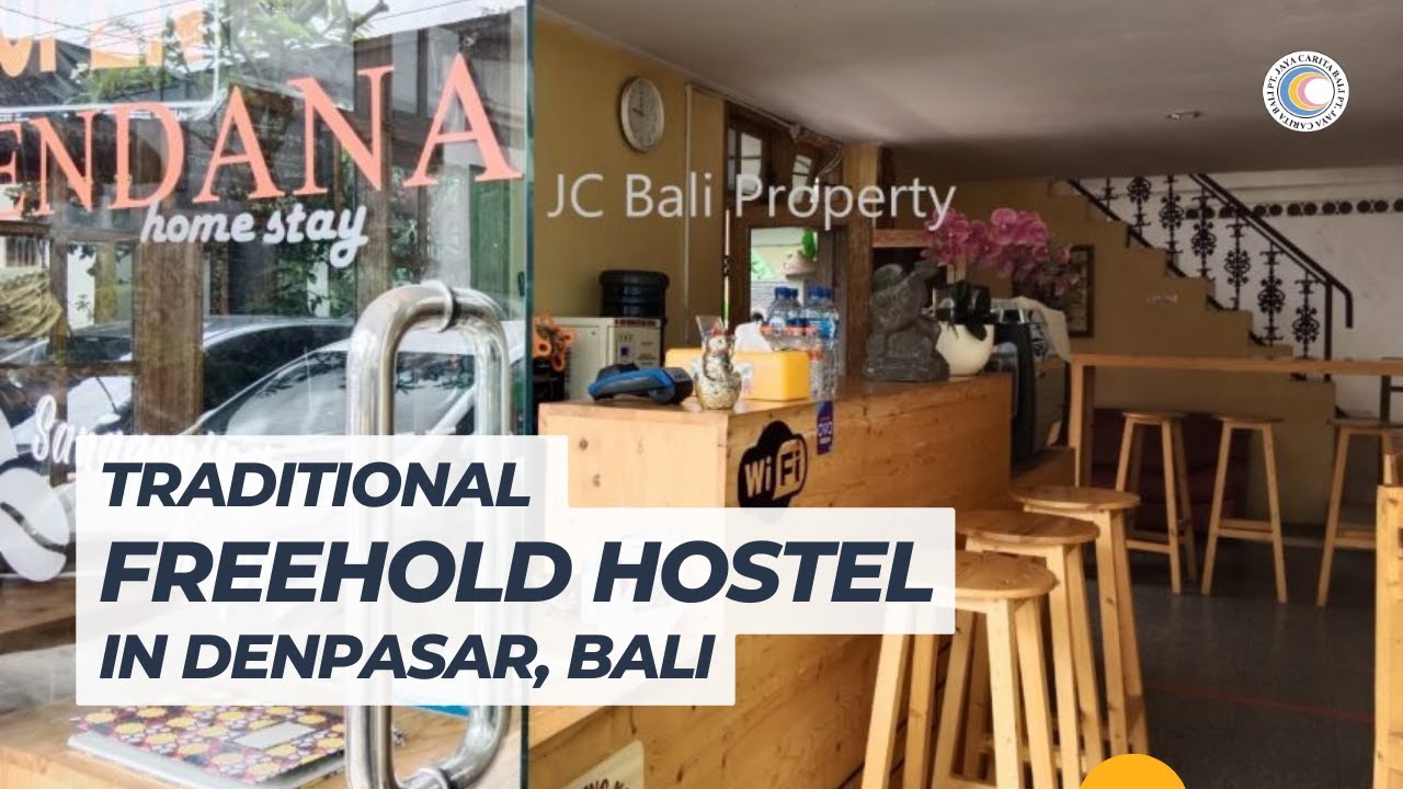 TRADITIONAL FREEHOLD HOSTEL IN DENPASAR, BALI