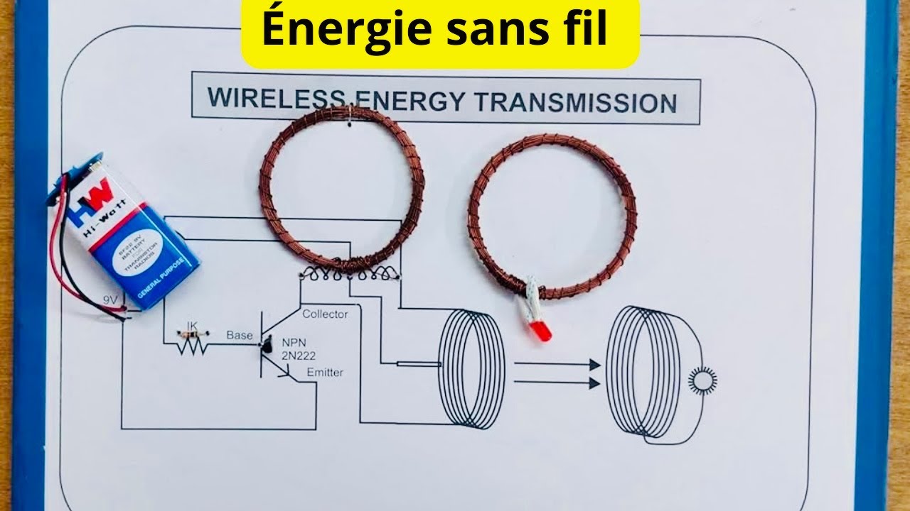 L'énergie sans fil avec ce montage simple !