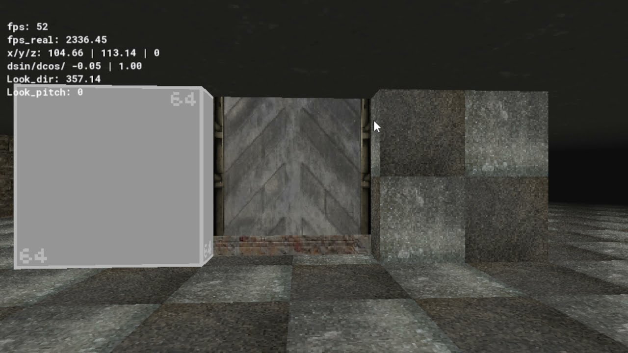 GameMaker Studio 2 | 3D Doom doors