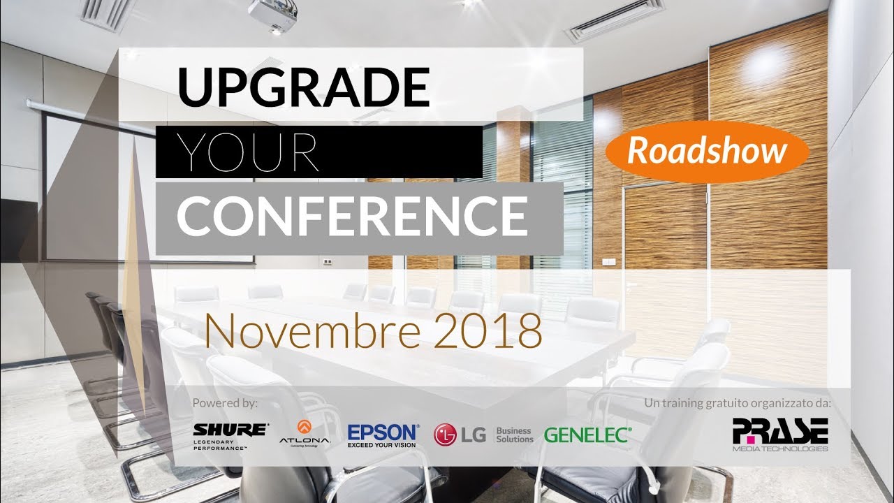 Upgrade Your Conference