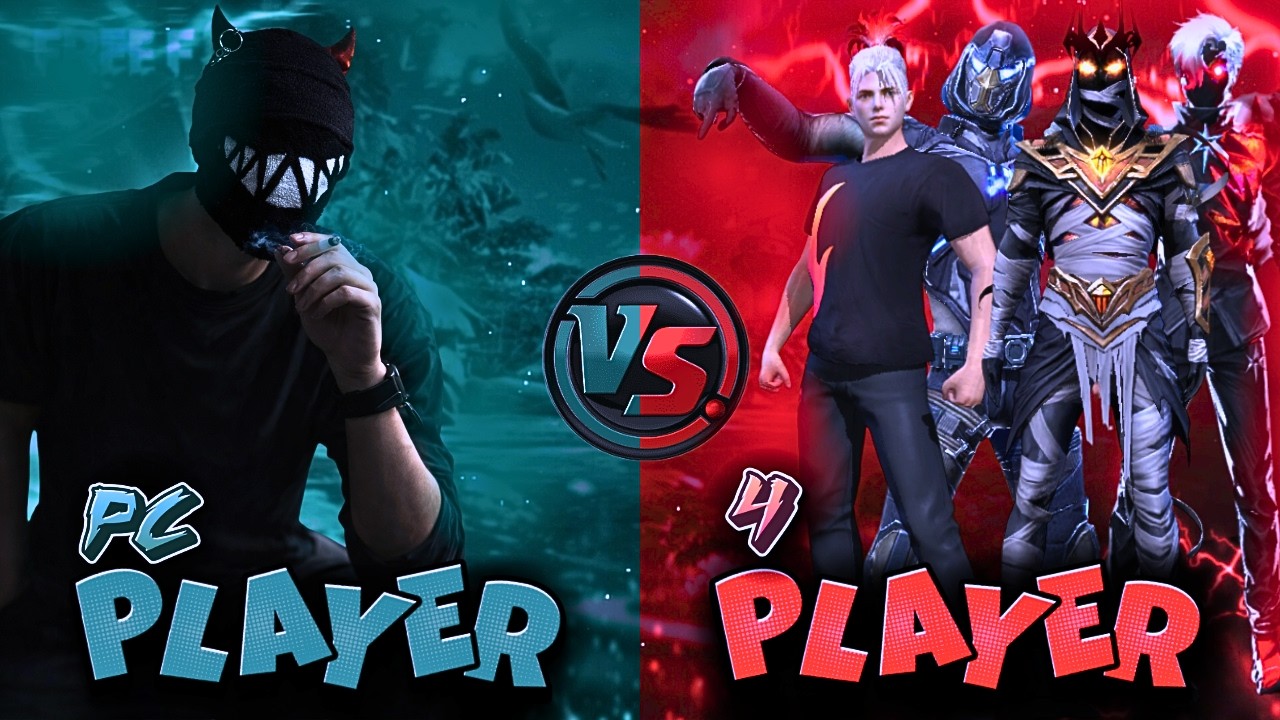 PC VS 4 PLAYER🔥 | CAN I CLUTCH 1 VS 4 CUSTOM FULL GAMEPLAY 🎮 | GARENA FREE FIRE 🔥 | RYZEN 5 5600GT🖥️