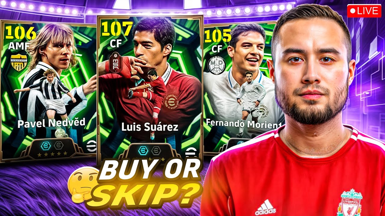 🔴 LIVE - GOING FOR SU&Aacute;REZ & NEDVED!! 🔥 REVIEW | EFOOTBALL 2026 #INDOSQUAD