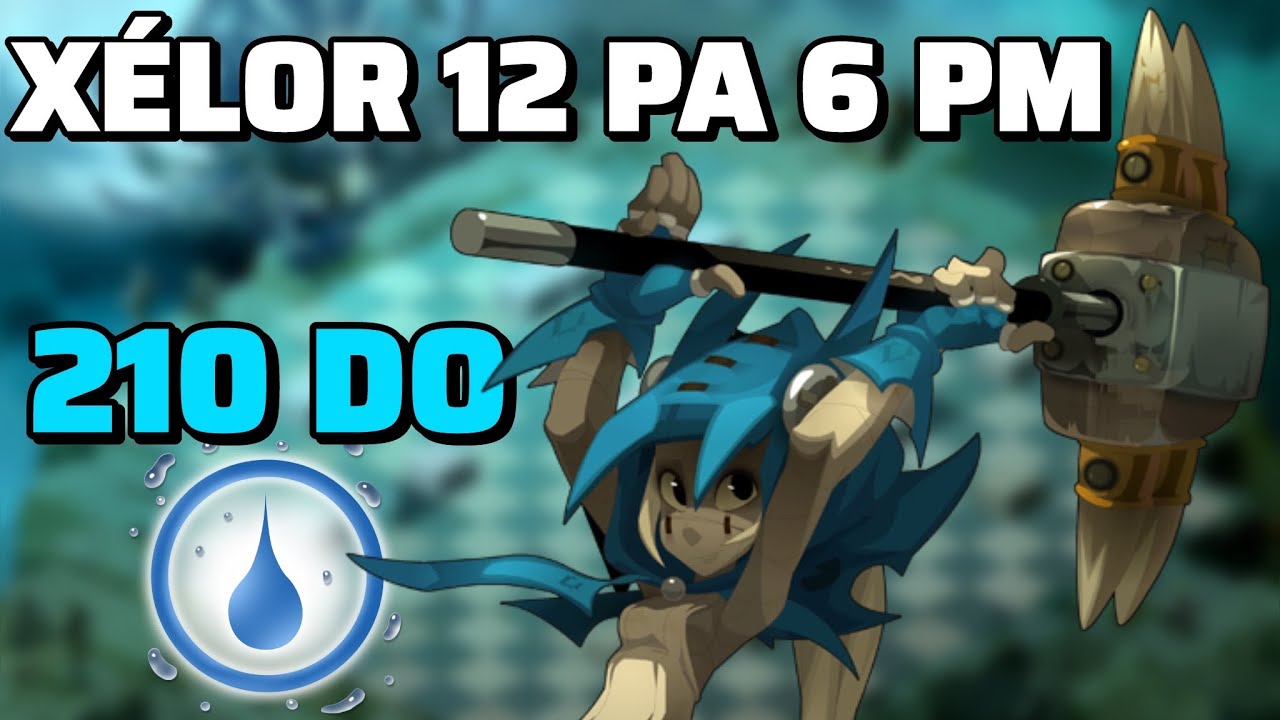 Je vous présente mon Xélor Eau 200 : Avec 210 dommages eau ! DOFUS Touch 2026