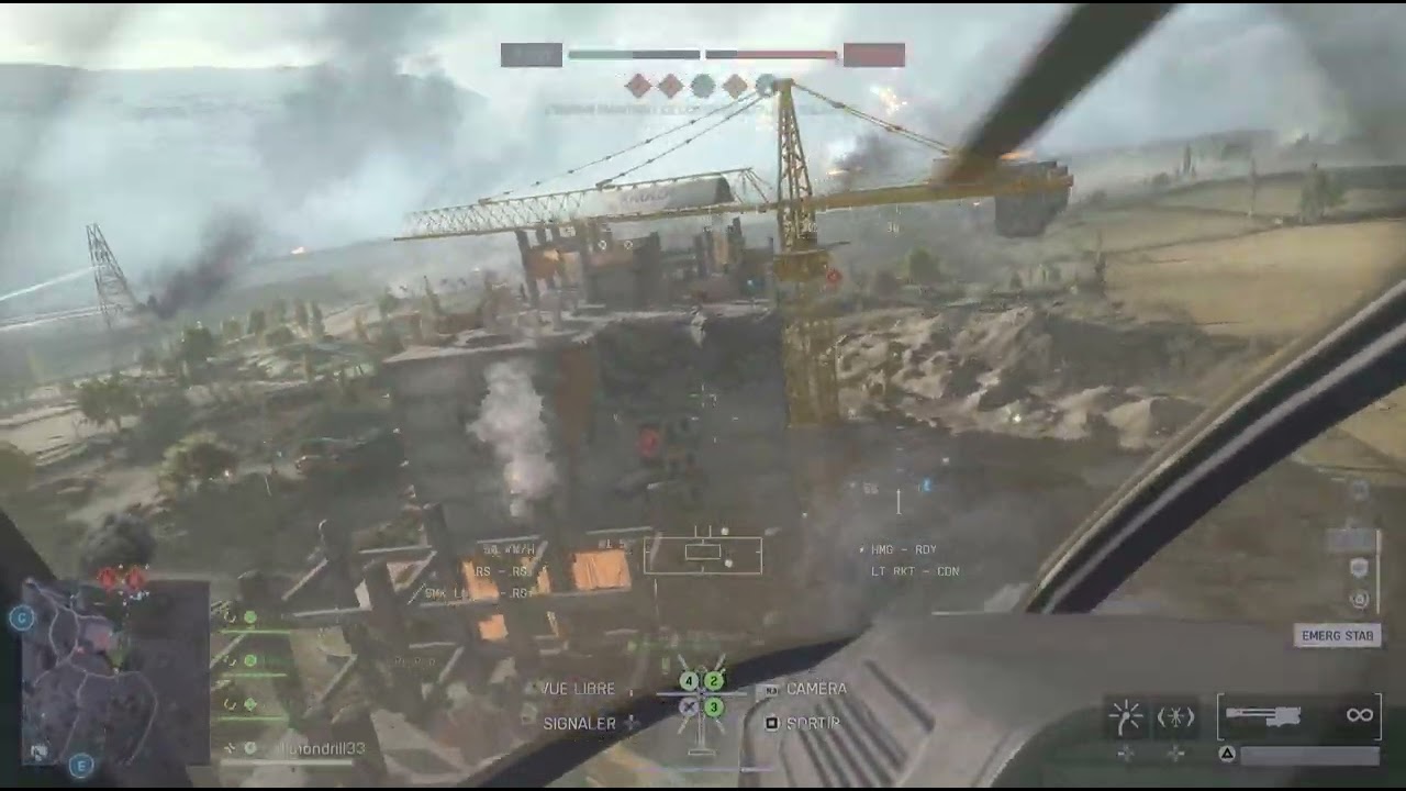 Battlefield 6 hélicoptère