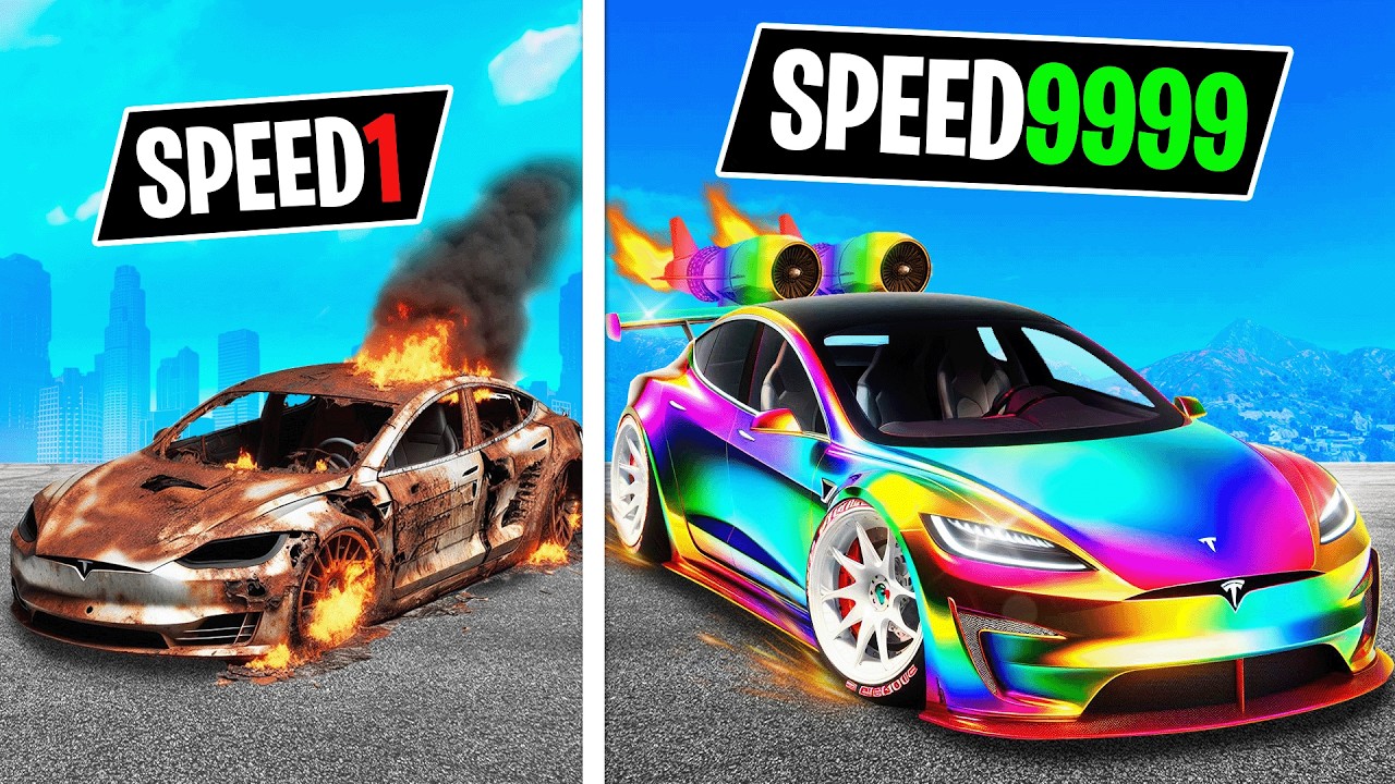 Upgrading Slowest to FASTEST TESLA! 